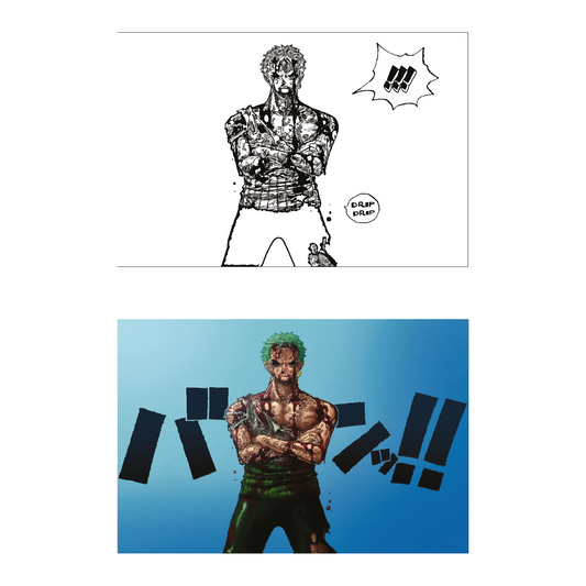 Acrylic design for One-Piece: Zoro (30cm*20cm)